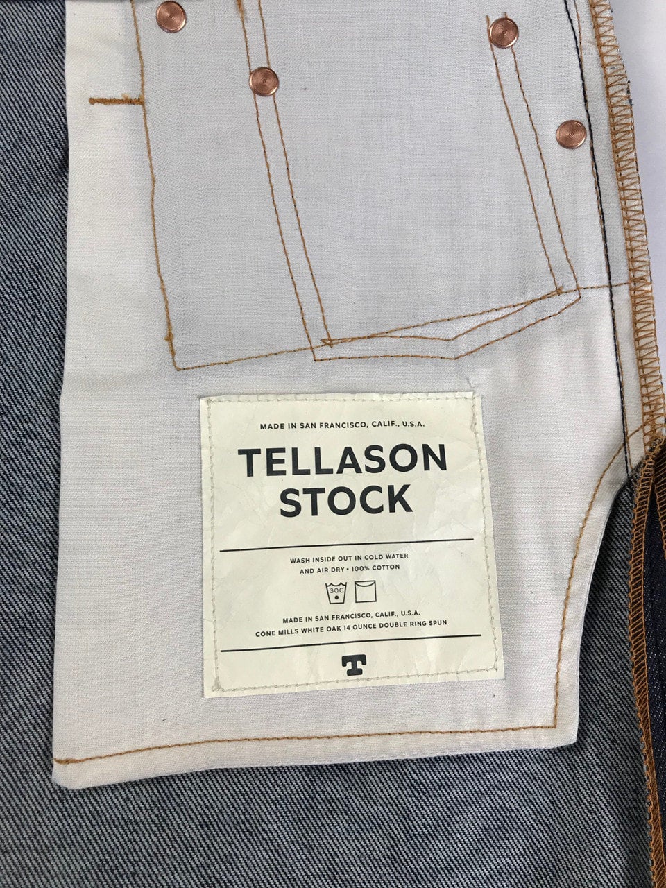 Tellason stock slim tapered outlet