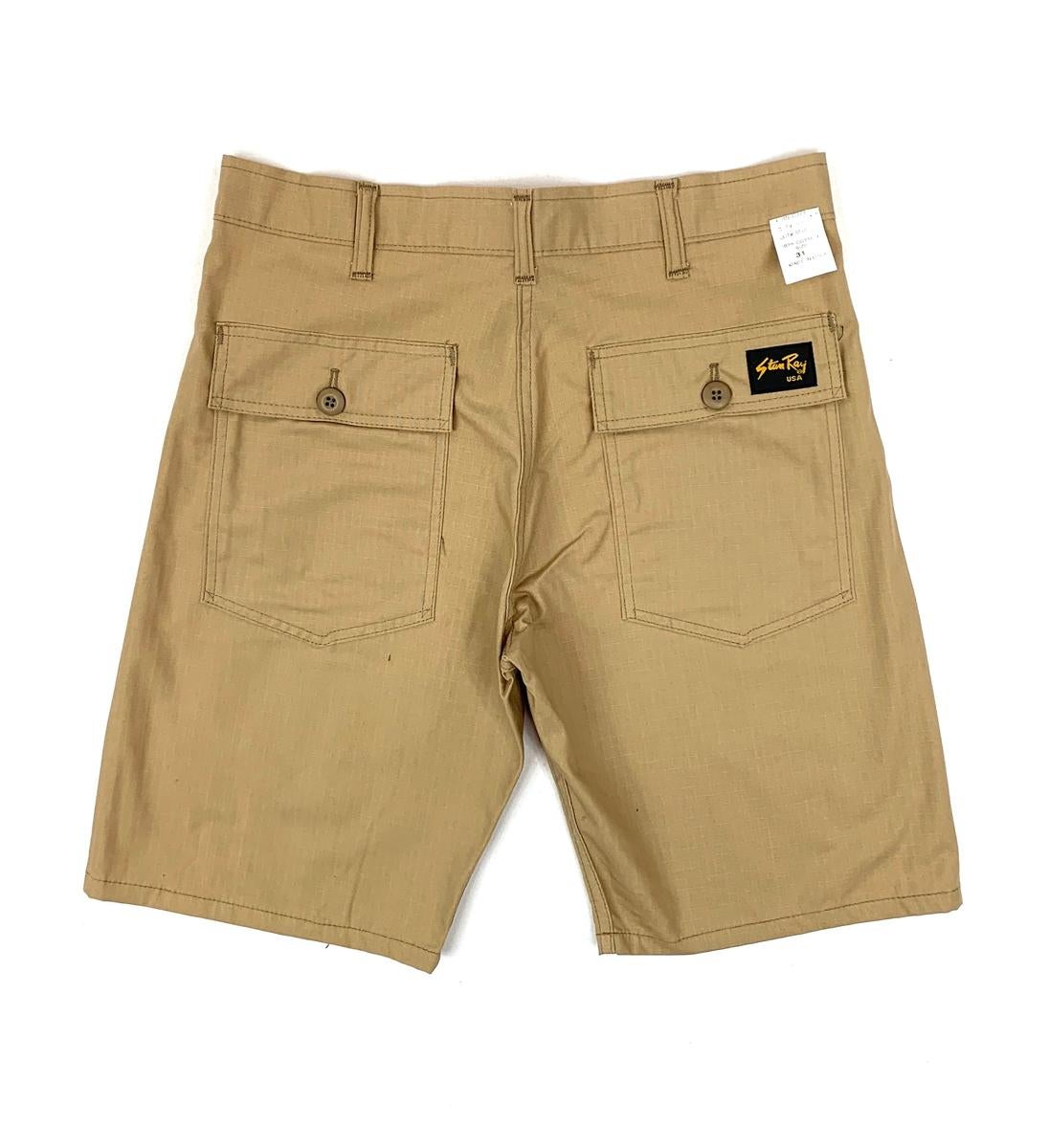 Stan Ray USA Khaki Ripstop Fatigue Shorts